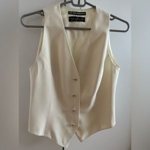 Classic cream vest (waistcoat)